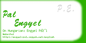 pal engyel business card